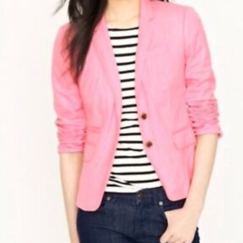 JCrew Schoolboy Blazer Seaside Coral